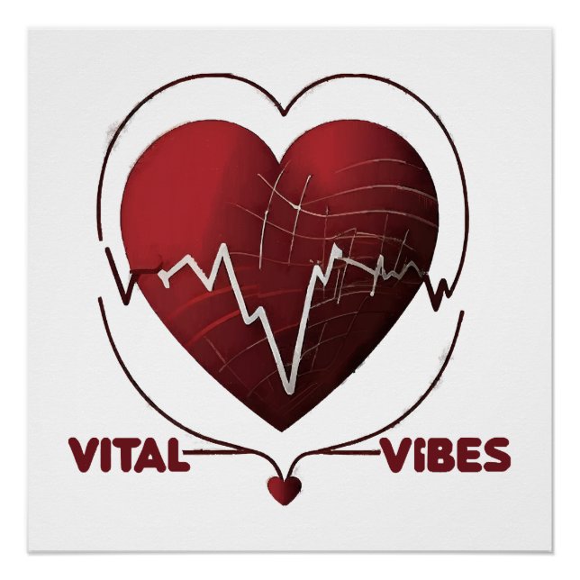 Pôster Vida Saudável (Frente)