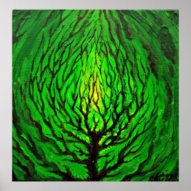 Poster Vida verde (Frente)