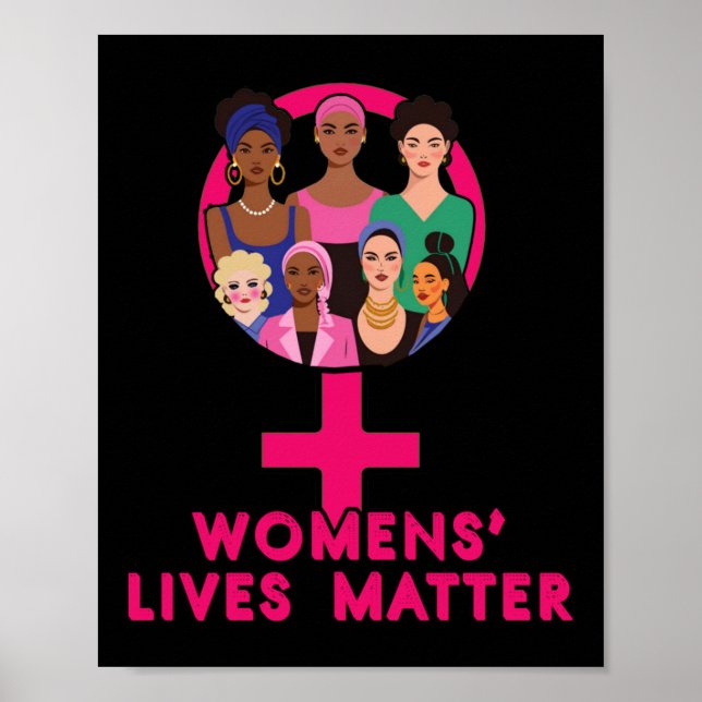 Poster Vidas das Mulheres (Frente)