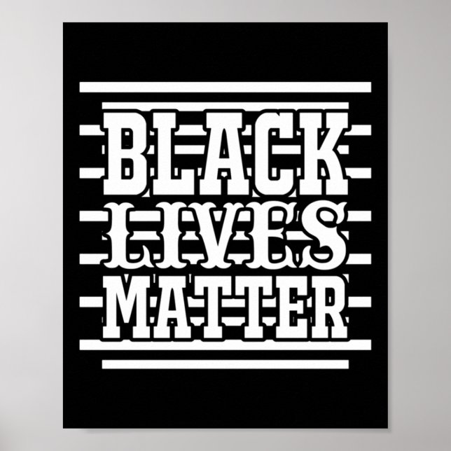 Poster Vidas Negras (1) (Frente)