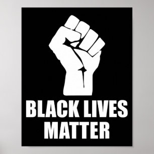 Poster Vidas Negras Blm Direitos Humanos Mês da História