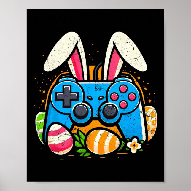 Poster Vídeo Game Controlador Gamer Boys 1 (Frente)