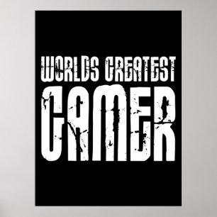 Pôster Video games jogo & Gamer dos mundos dos Gamers o