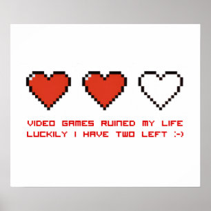 Pôster Videos games