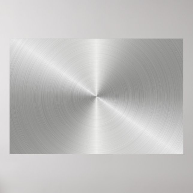 Poster Vidraças circulares de ferro (Frente)