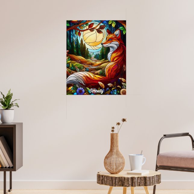 Poster Vidro Arrefecido (Sala de Estar 3)