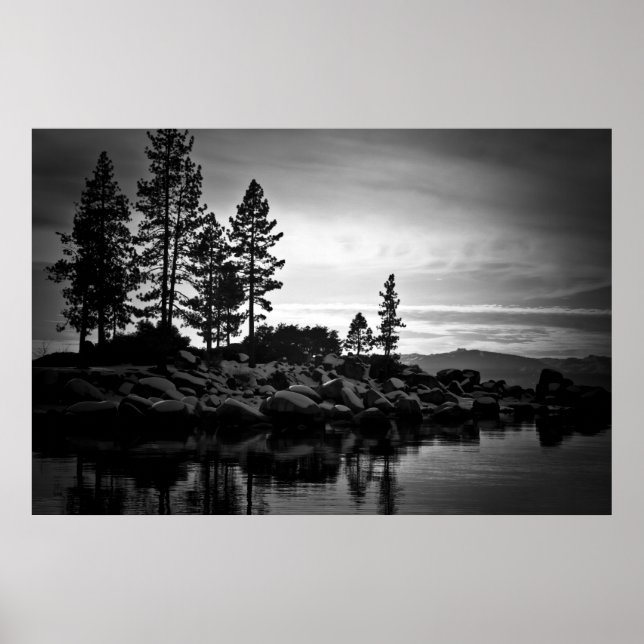 Pôster Vidro Celestial de Tahoe (Frente)