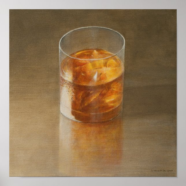 Poster Vidro de Whisky 2010 (Frente)