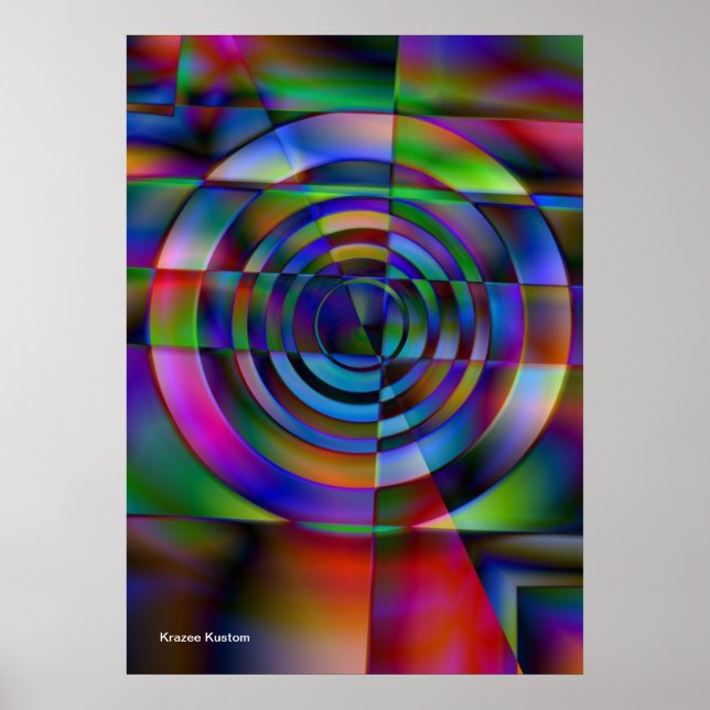 Poster Vidro Fraturado (Frente)