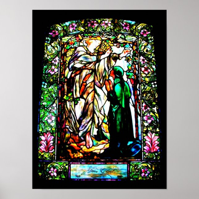 Poster Vidro-Louis Tiffany 11-poster (Frente)