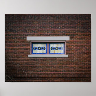 Poster Vidro Manchado