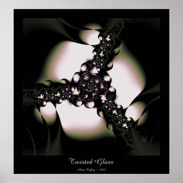 Pôster Vidro torcido (Frente)