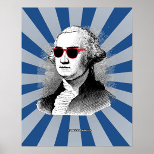 Poster Vidros do partido de George Washington