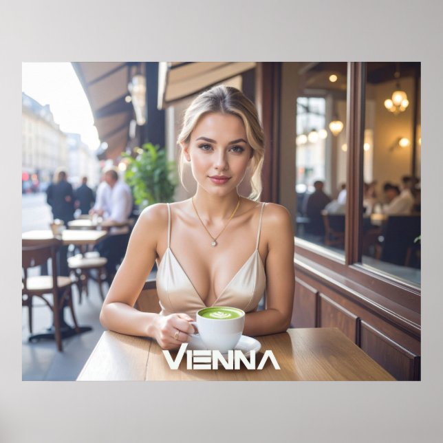 POSTER VIENA - AMOR DA ÁUSTRIA (Frente)