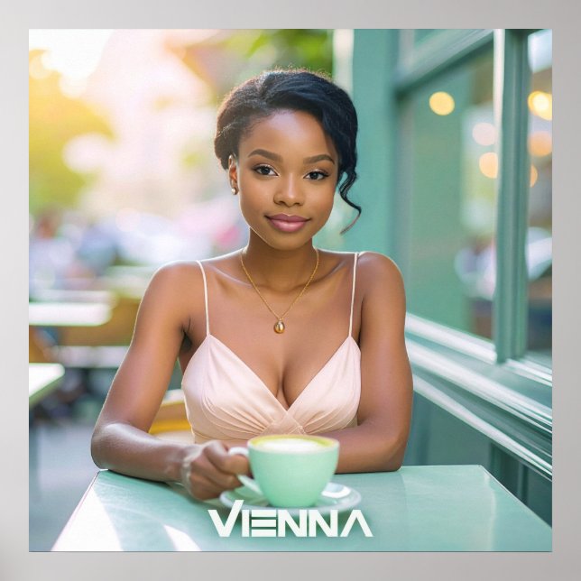 POSTER VIENNA - WIEN - LOVE FROM AUSTRIA (Frente)