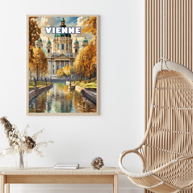 Pôster Vienne, où le café est un art, une passion (Criador carregado)