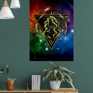 Poster Vierge Zodiaque Cadeau Astrologie
