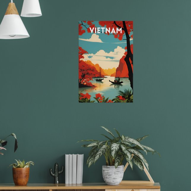 Poster Vietnam Vintage (Sala de Estar 1)