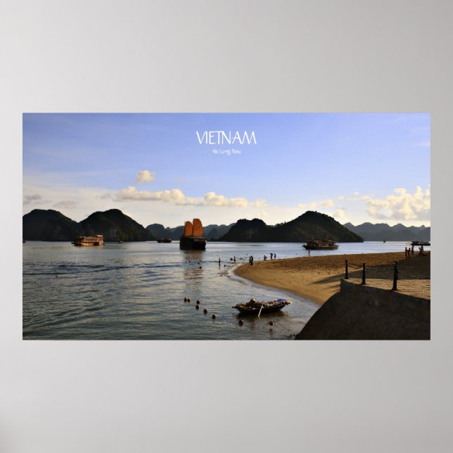 Poster - VIETNAME, Ha Long Bay (Frente)