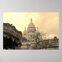 Vieux cenusel Sacré-Coeur de Montmartre Paris
