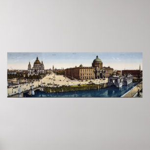 Poster View of Berlin at the turn of the century