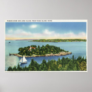 Pôster View of Pumkin Knob and Long Island