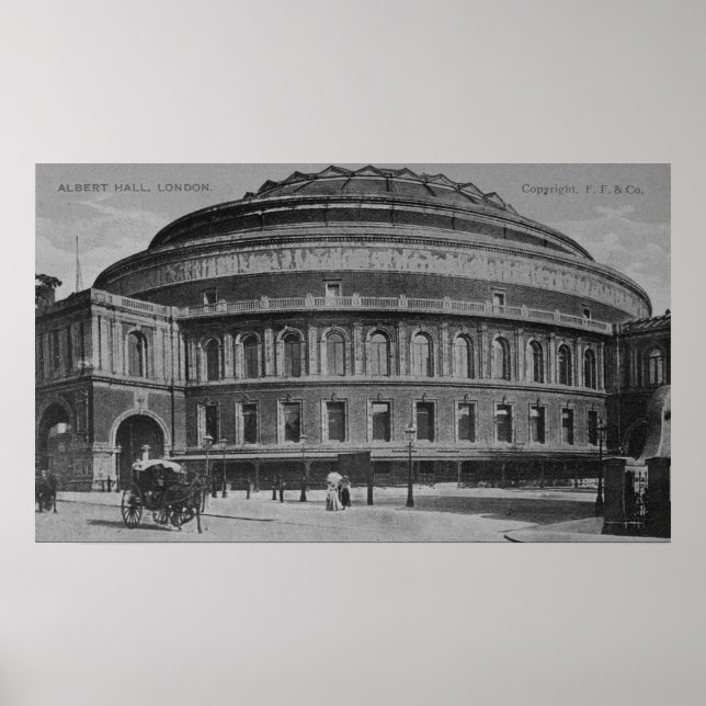 Poster View of the Albert Hall, c.1900 (Frente)