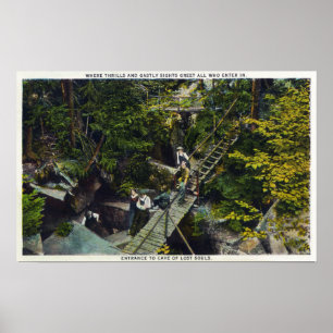 Pôster View of the Cave of Lost Souls Entrance