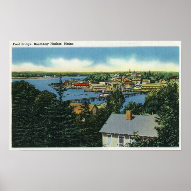 Pôster View of the Foot Bridge (Frente)
