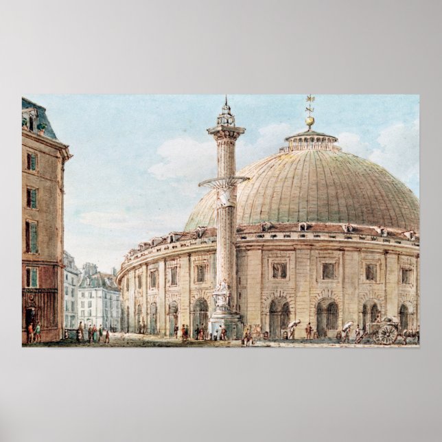 Pôster View of the Grain Market (Frente)