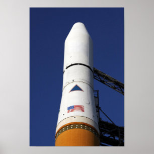 Pôster View of the nose cone of the Delta IV rocket