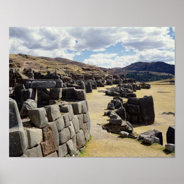 Pôster View of the stone walls (Frente)
