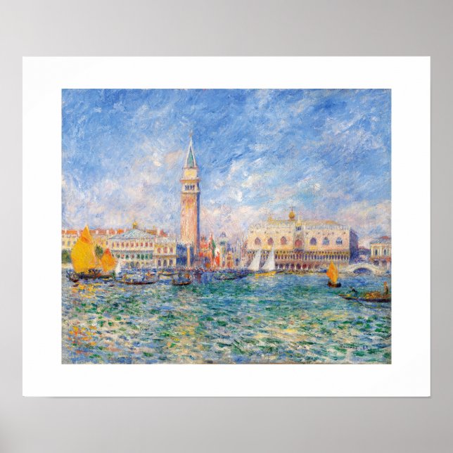 Poster View of Venice by Renoir (Frente)