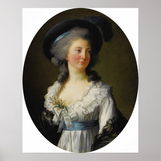 Poster Vigée Le Brun - Condessa De Moreton De Moreton De  (Frente)