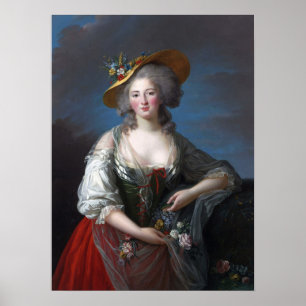 Poster Vigée Le Brun - Elisabeth Of France Versailles