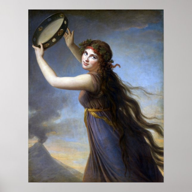 Poster Vigée Le Brun - Lady Hamilton (Frente)