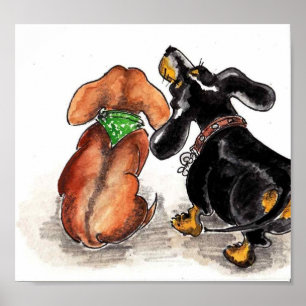 Poster vigiar o Dachshakes...