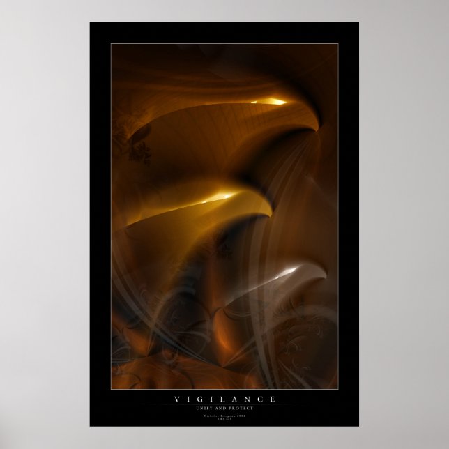 Pôster Vigilância (Frente)
