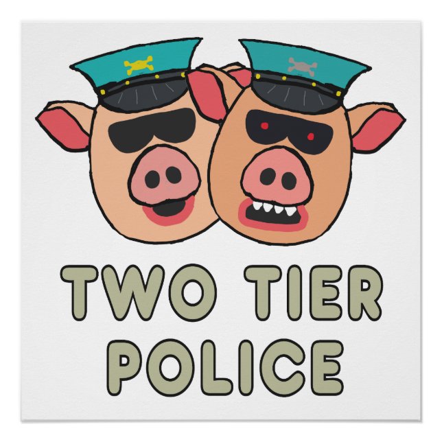 Pôster Vigilância em Dois Níveis (Frente)