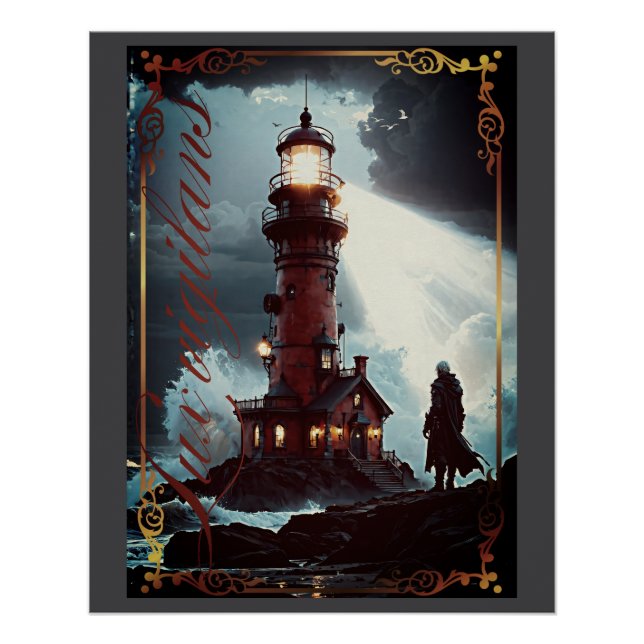 Pôster vigilantes Lux (Frente)