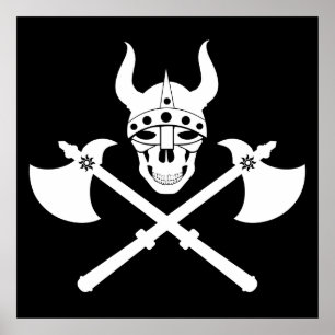Poster Viking emblem