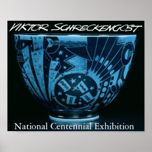 Pôster Viktor Schreckengost New York Jazz Bowl