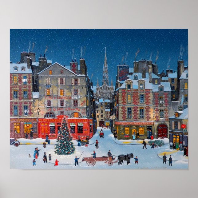 Poster Vila de Natal Vitoriana Antiga   (Frente)