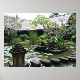 Pôster Vila de Ubud - Bali