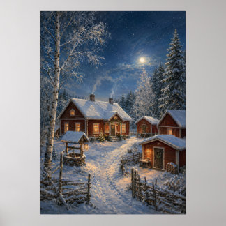 Poster Vila Yuletime II - Casa de Inverno