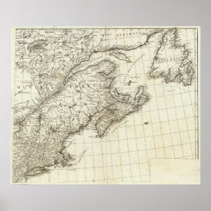 Poster Vilas do nativo americano em Canadá