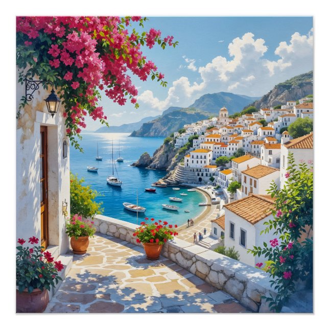 Pôster Villa By The Sea (Frente)