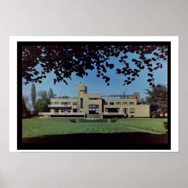 Pôster Villa Cavroix, designed by Robert Mallet-Stevens ( (Frente)