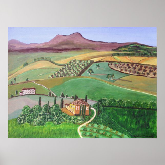 Pôster Villa in the Village (Frente)