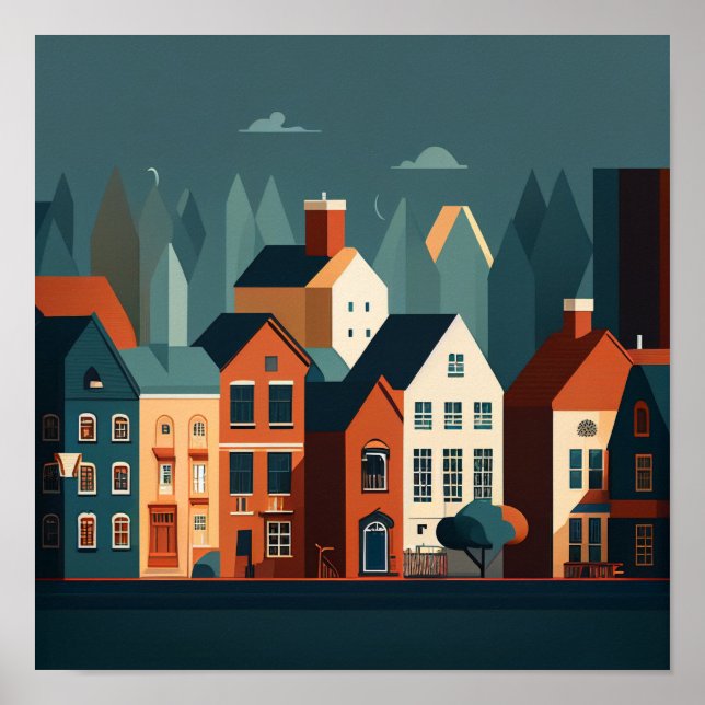 Poster Village (Frente)